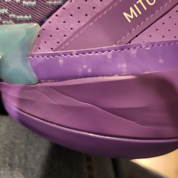 Adidas Mens D.O.N. Issue 4 Donovan Mitchell Purple Sneakers Shoes Size 8 - Picture 9 of 10